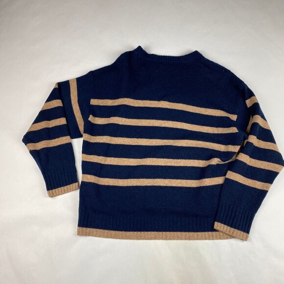 NWT Skull Cashmere 360 Cashmere Sweater Women's Size Medium Striped - Picture 4 of 16